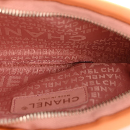 Chanel Rabbit Fur N°5 Pochette Pink Orange 5 of 13