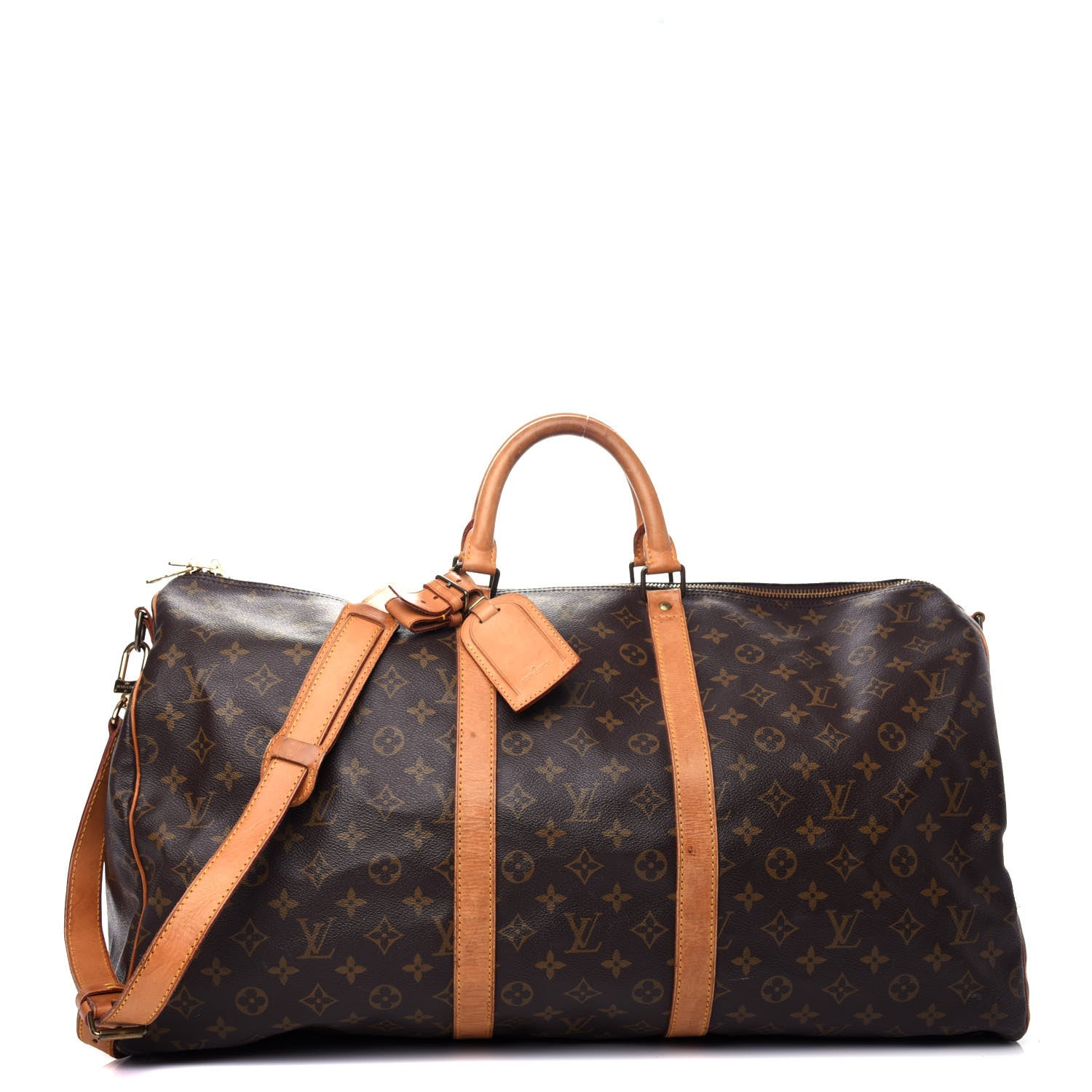 Louis Vuitton Monogram Keepall Bandouliere 55 1 of 12