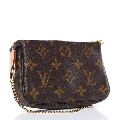 Louis Vuitton Monogram Mini Pochette Accessories 3 of 8