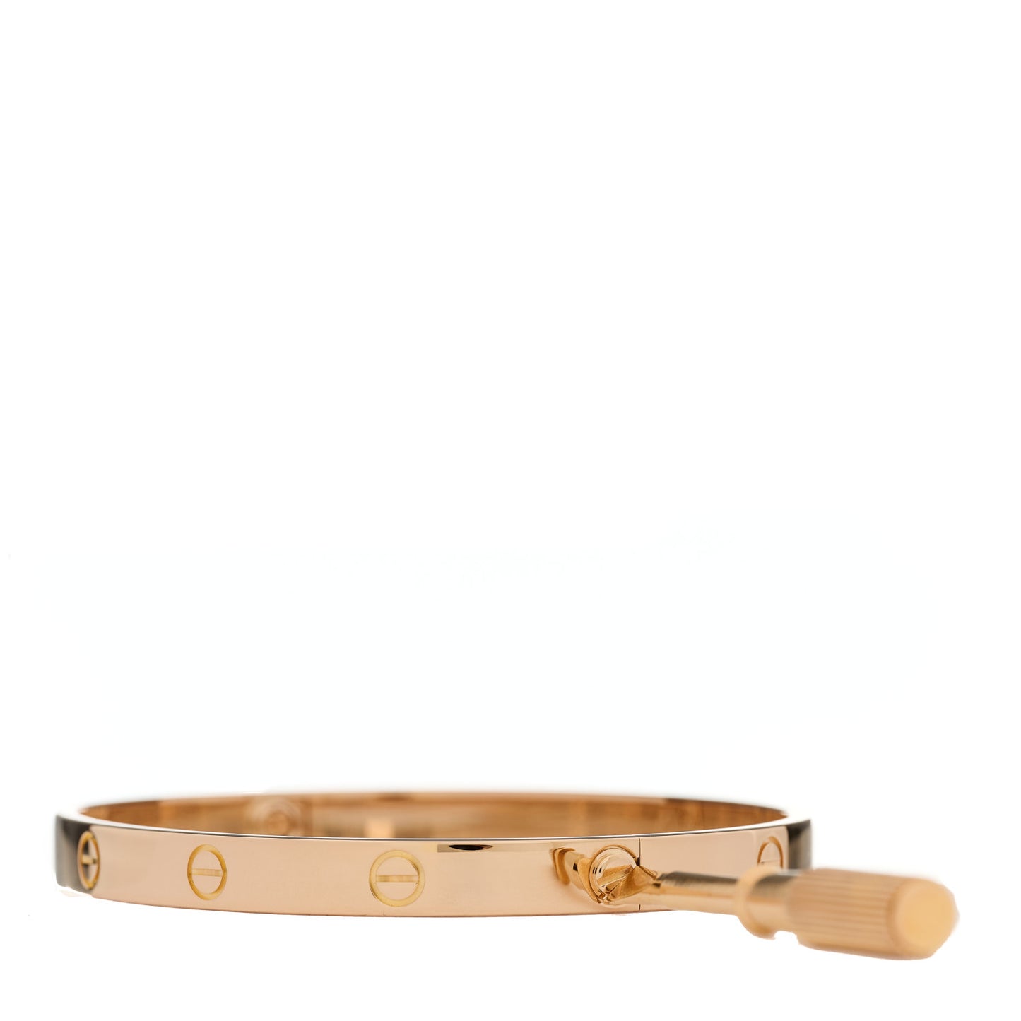 18K Pink Gold LOVE Bracelet 20