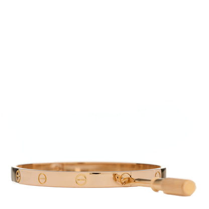 Cartier 18K Pink Gold LOVE Bracelet 20 7 of 9