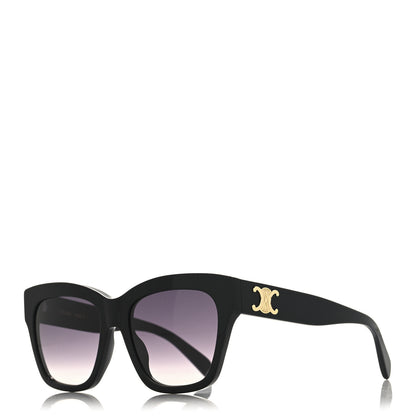 Celine Acetate Triomphe Sunglasses CL 40253I Black 1 of 8