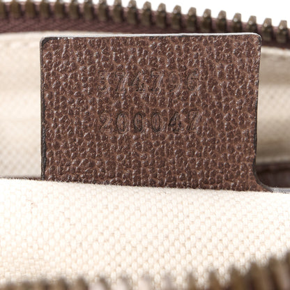 Gucci Soft GG Supreme Monogram Medium Ophidia Belt Bag Dark Brown 7 of 13
