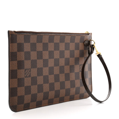 Louis Vuitton Damier Ebene Neverfull MM GM Pochette 3 of 6