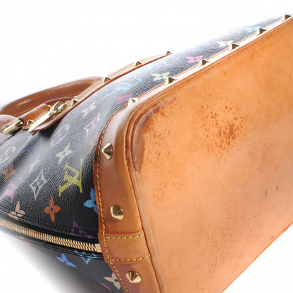 Louis Vuitton Monogram Multicolor Alma Black 5 of 8