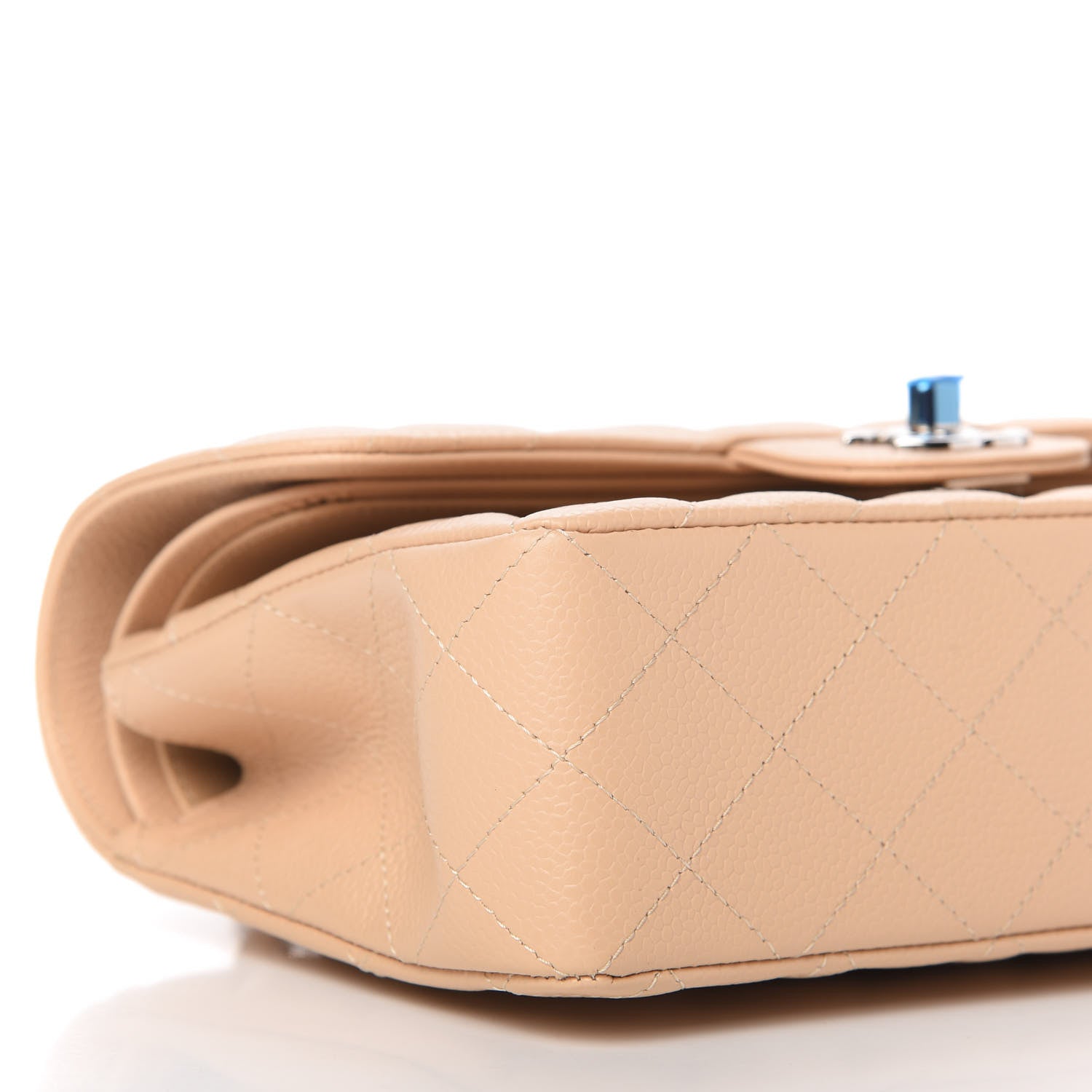 Chanel Caviar Quilted Small Double Flap Beige 6 of 11