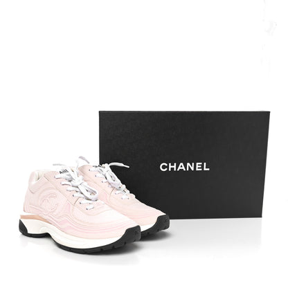 Chanel Fabric CC Womens Sneakers 36 Light Pink 8 of 8