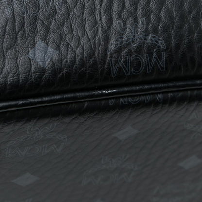 MCM Visetos Medium Liz Reversible Shopper Tote Black 13 of 22