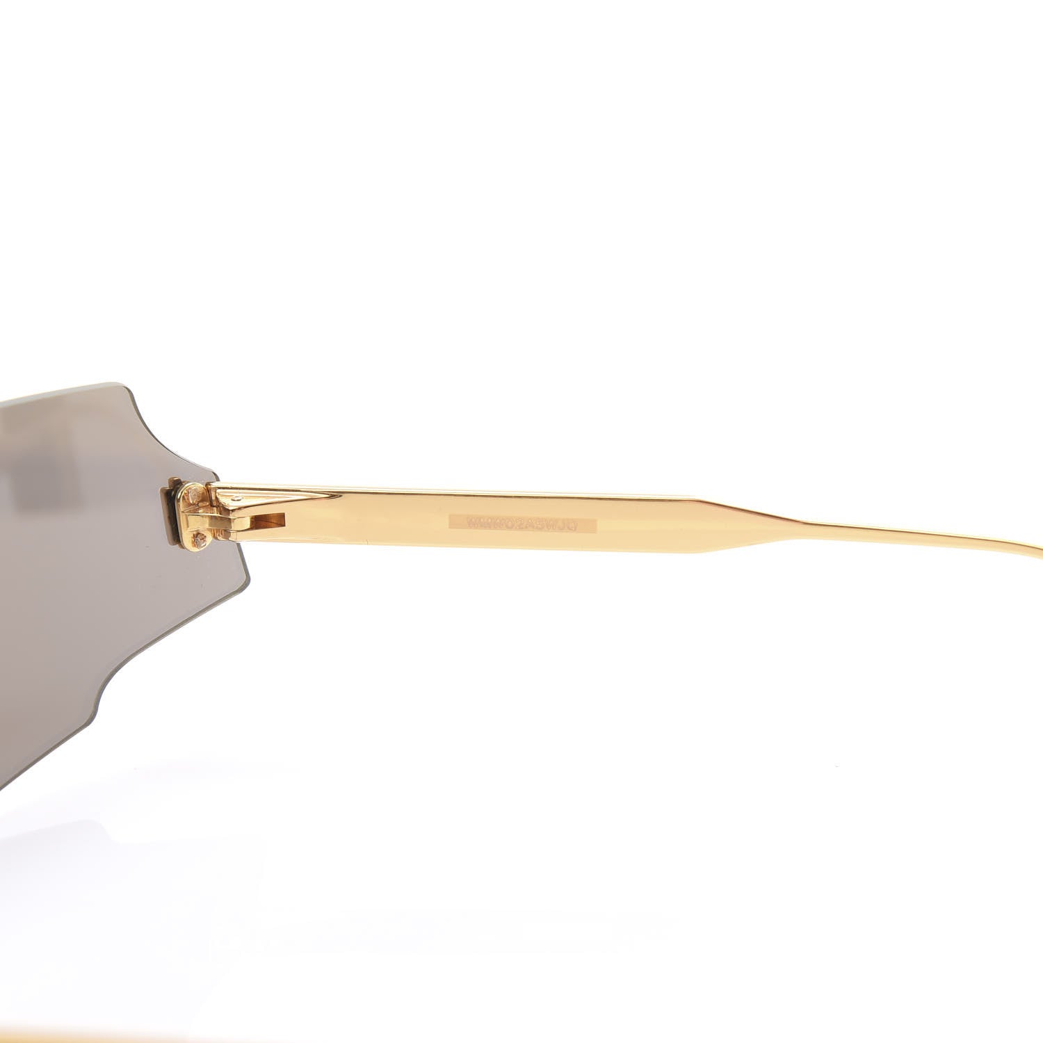 Fendi Mirrored Forceful Shield Sunglasses FF 0440/S Yellow 7 of 8