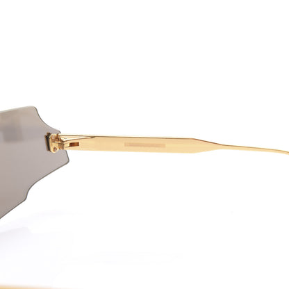 Fendi Mirrored Forceful Shield Sunglasses FF 0440/S Yellow 7 of 8