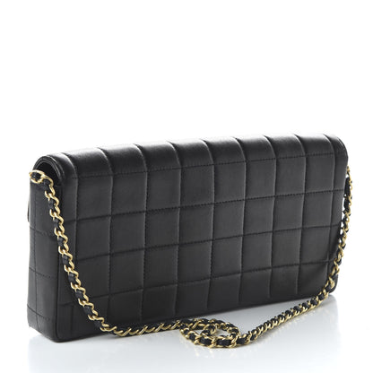 Chanel Lambskin East West Chocolate Bar Flap Black 3 of 10