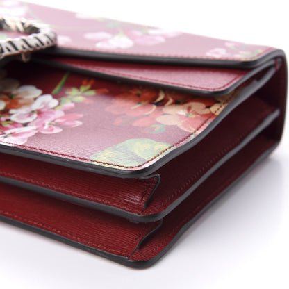 Gucci Calfskin Blooms Print Small Dionysus Shoulder Bag Romantic Cherry Multicolor 8 of 11