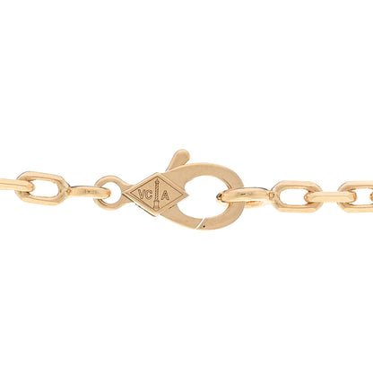 Van Cleef & Arpels 18K Yellow Gold Black Onyx 10 Motifs Vintage Alhambra Necklace 4 of 5