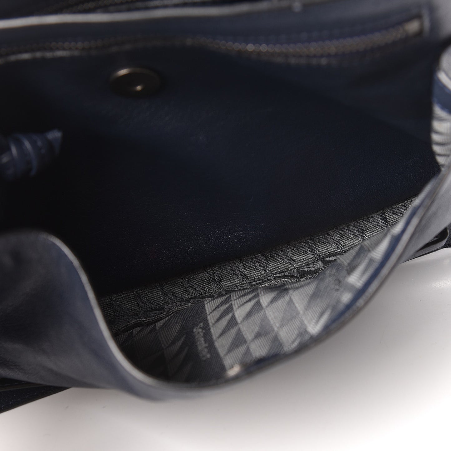 Lambskin Fringe Medium PS1 Satchel Midnight