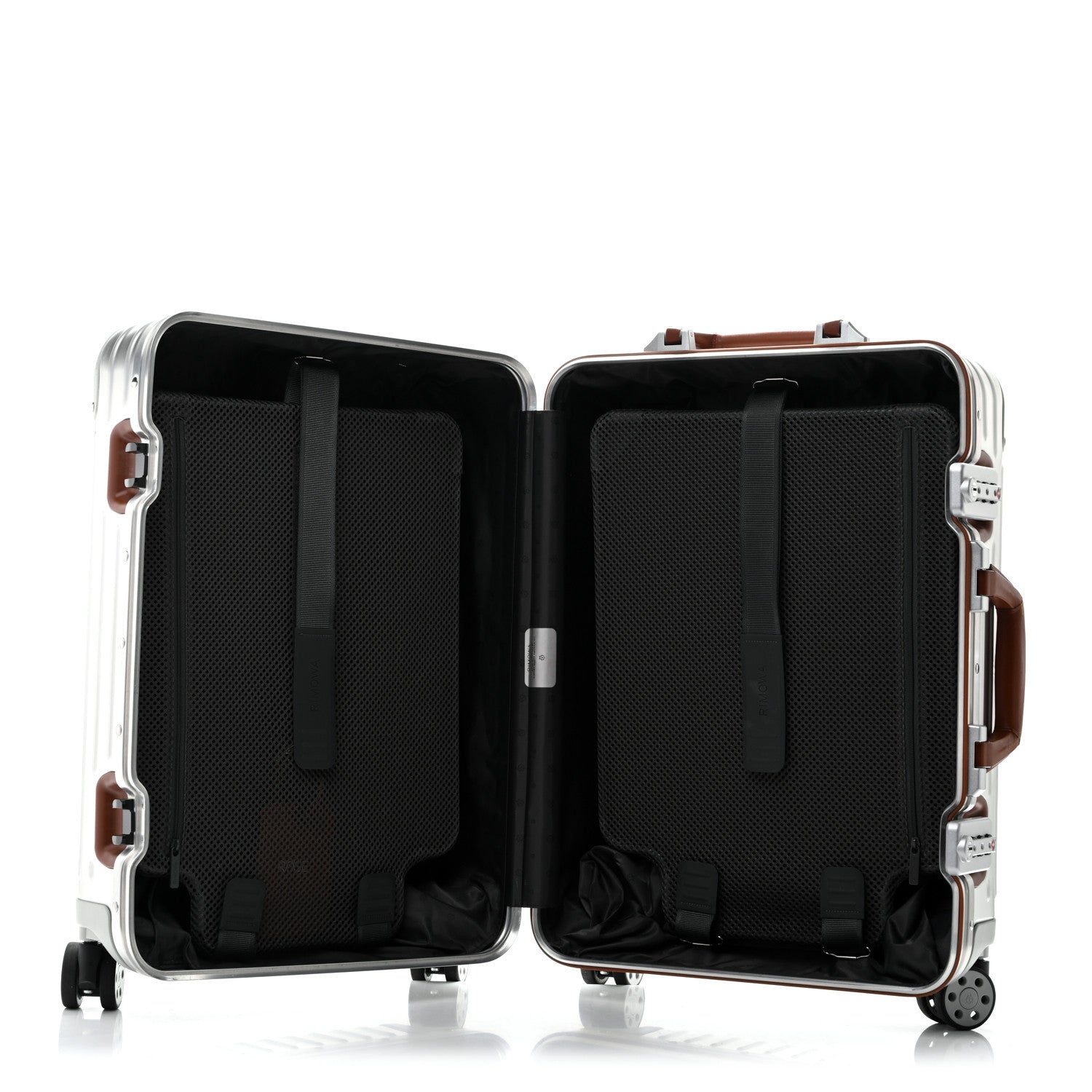 Rimowa Aluminum Original Twist Cabin Silver Brown 4 of 14