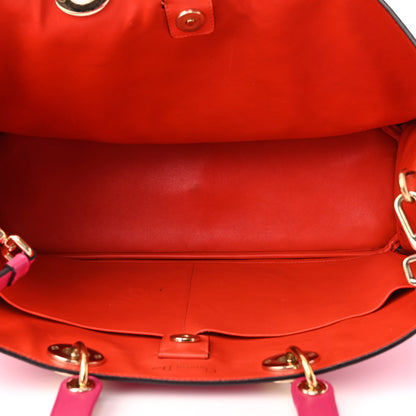 Christian Dior Smooth Calfskin Large Diorissimo Tote Fuchsia 6 of 13