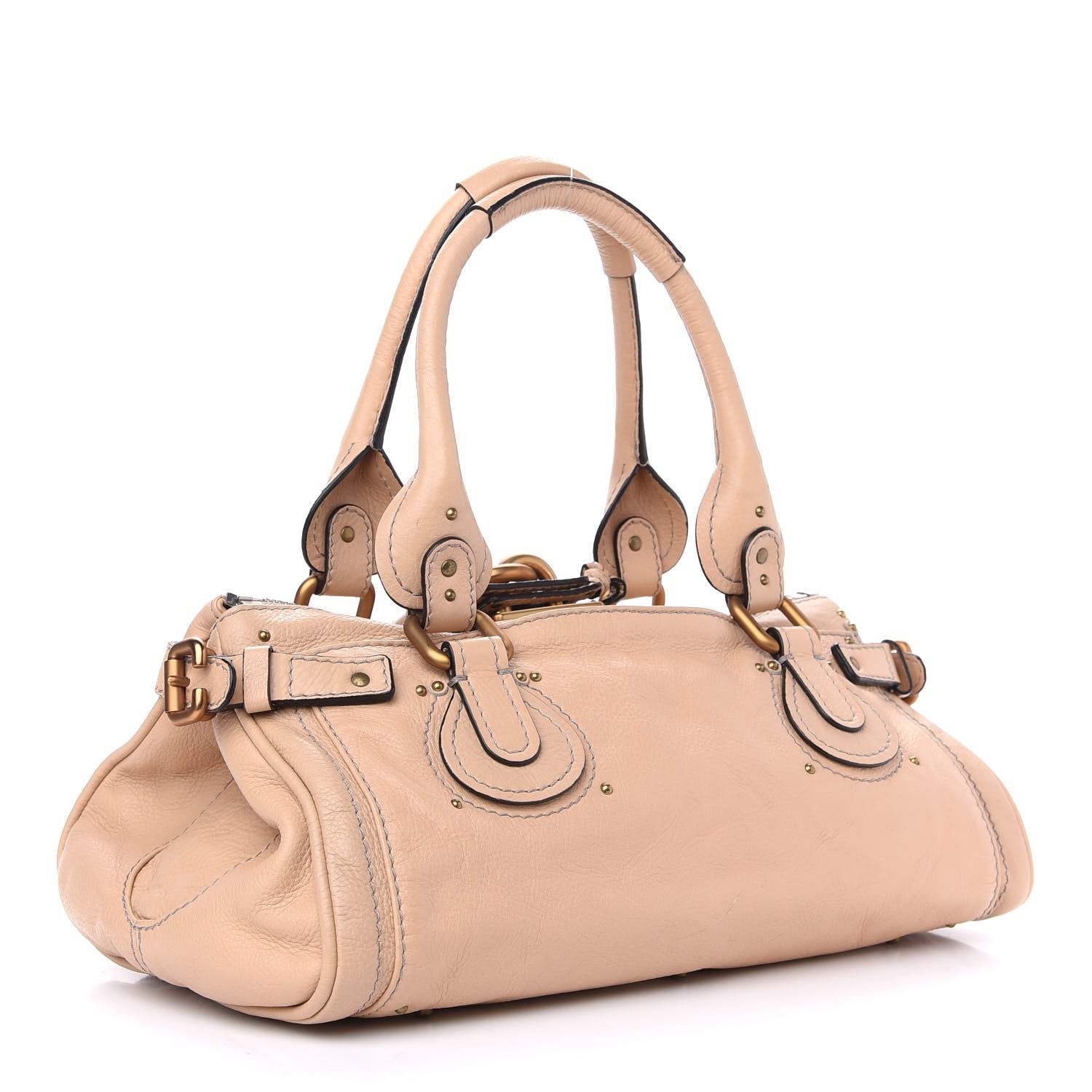 Chloe Calfskin Medium Paddington Satchel Pink 2 of 9