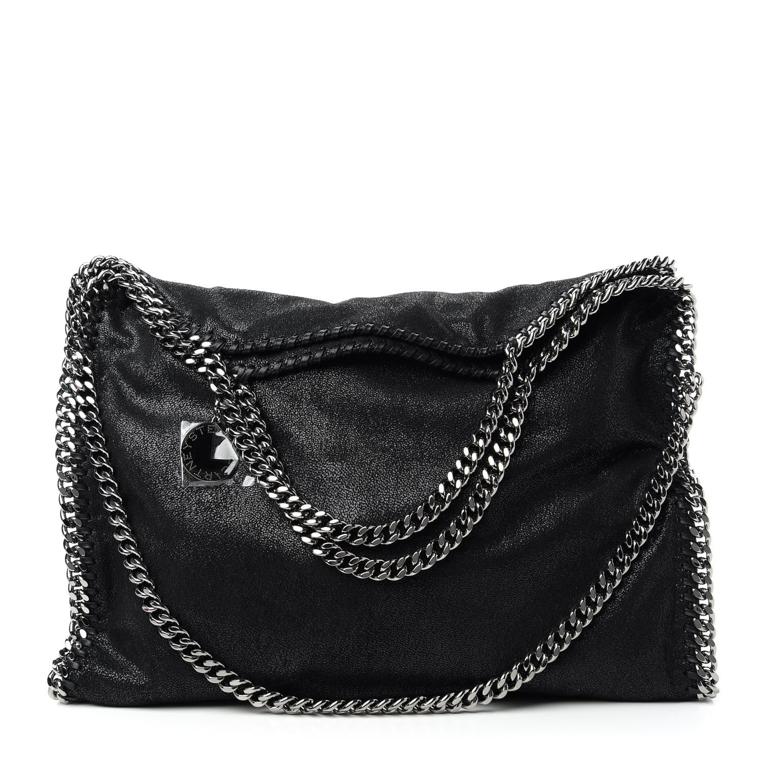 Stella McCartney Shaggy Deer Small Falabella Tote Black 1 of 11