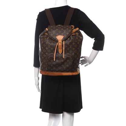 Louis Vuitton Monogram Montsouris GM Backpack 2 of 9