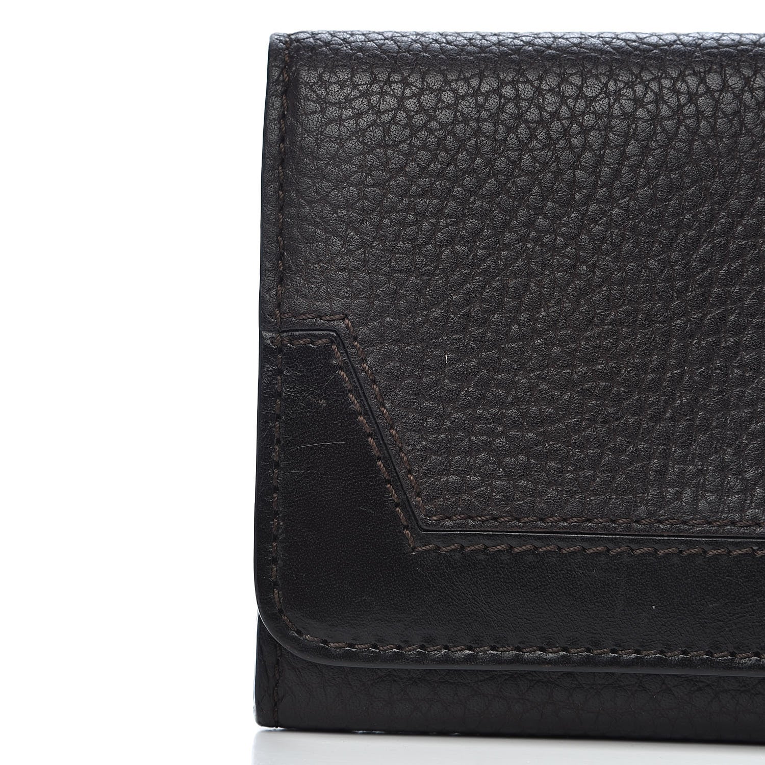 Burberry Grain Calfskin Continental Wallet Black 8 of 11