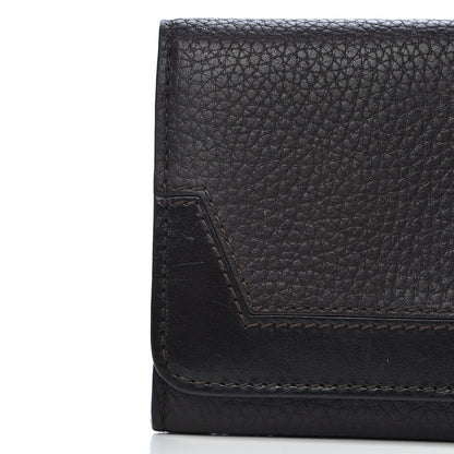 Burberry Grain Calfskin Continental Wallet Black 8 of 11