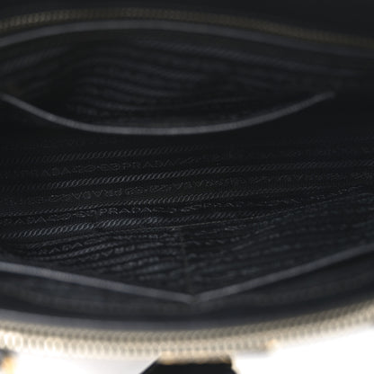 Prada Saffiano Medium Galleria Double Zip Tote Black 5 of 9