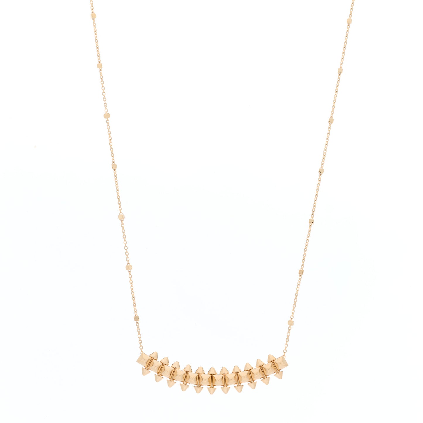 18K Pink Gold Medium Clash de Cartier Necklace