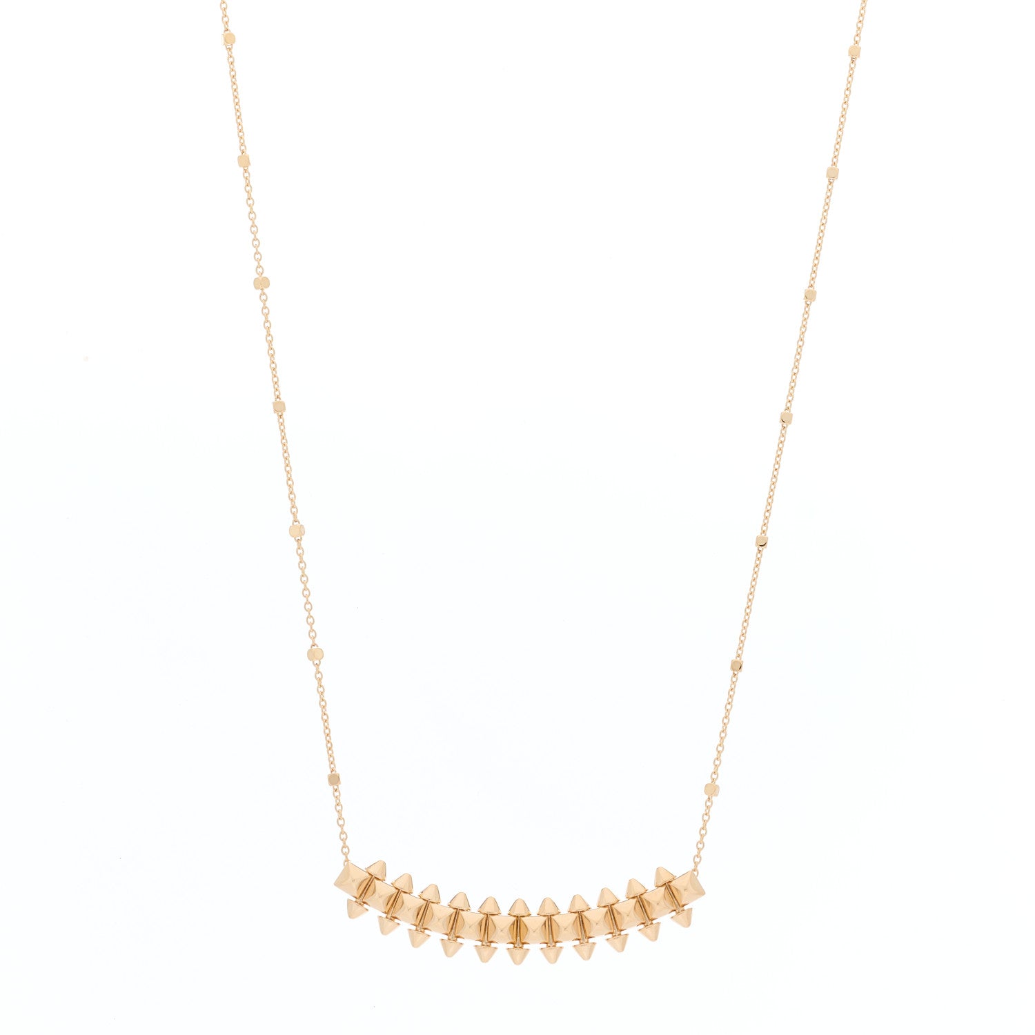 Cartier 18K Pink Gold Medium Clash de Cartier Necklace 1 of 4