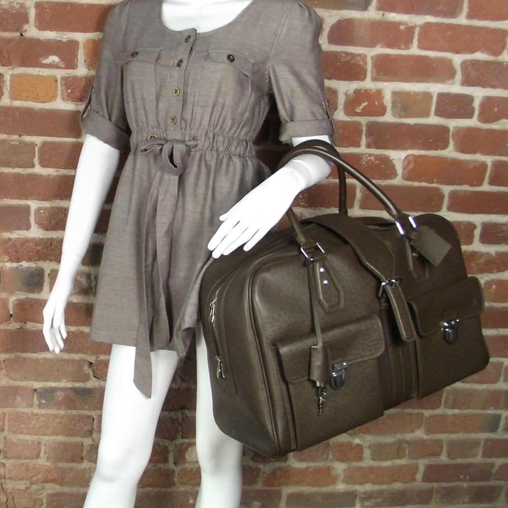 Louis Vuitton Taiga Ivan Carry On Grizzli 2 of 11