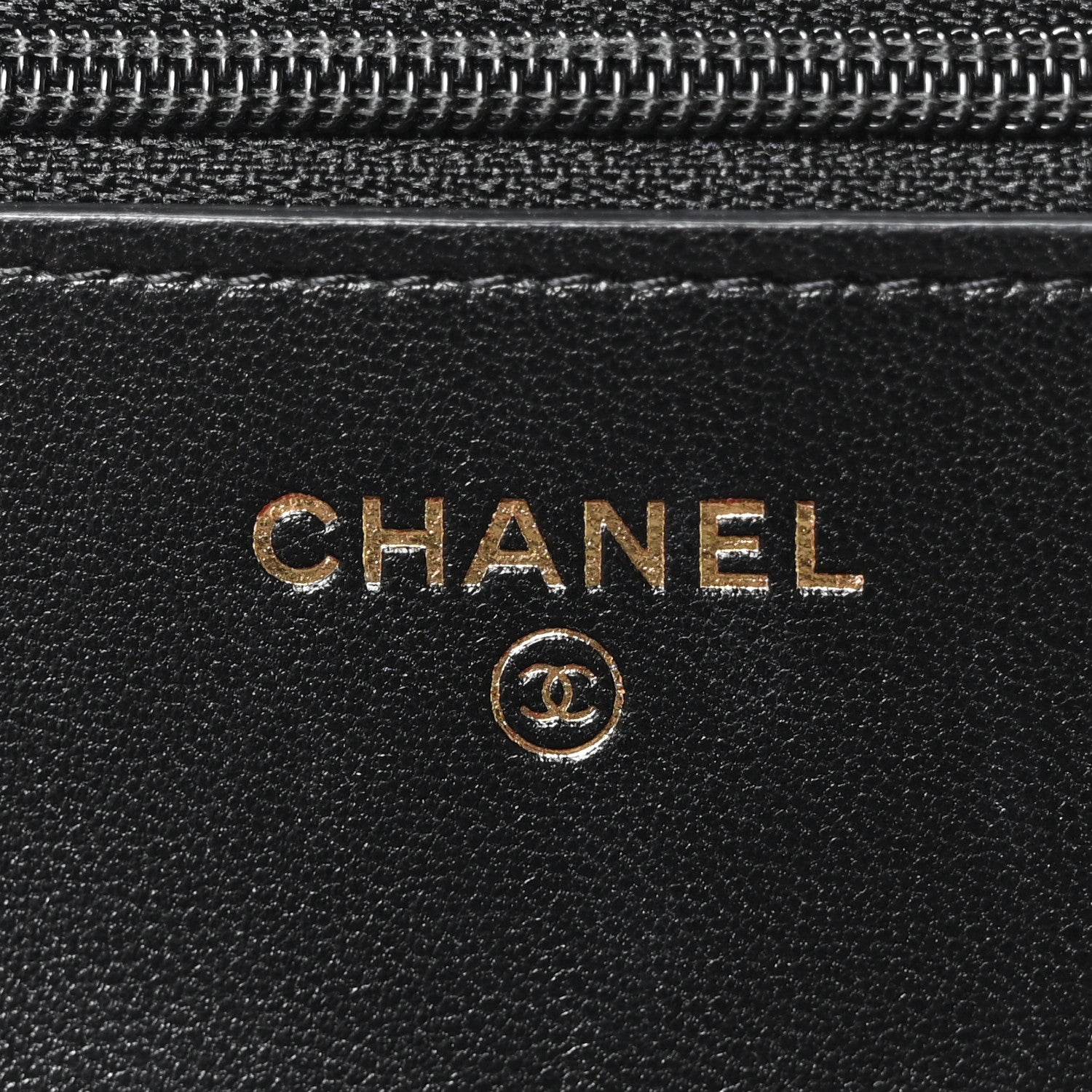 Chanel Lambskin Quilted Chanel 19 Wallet On Chain WOC Black 6 of 11