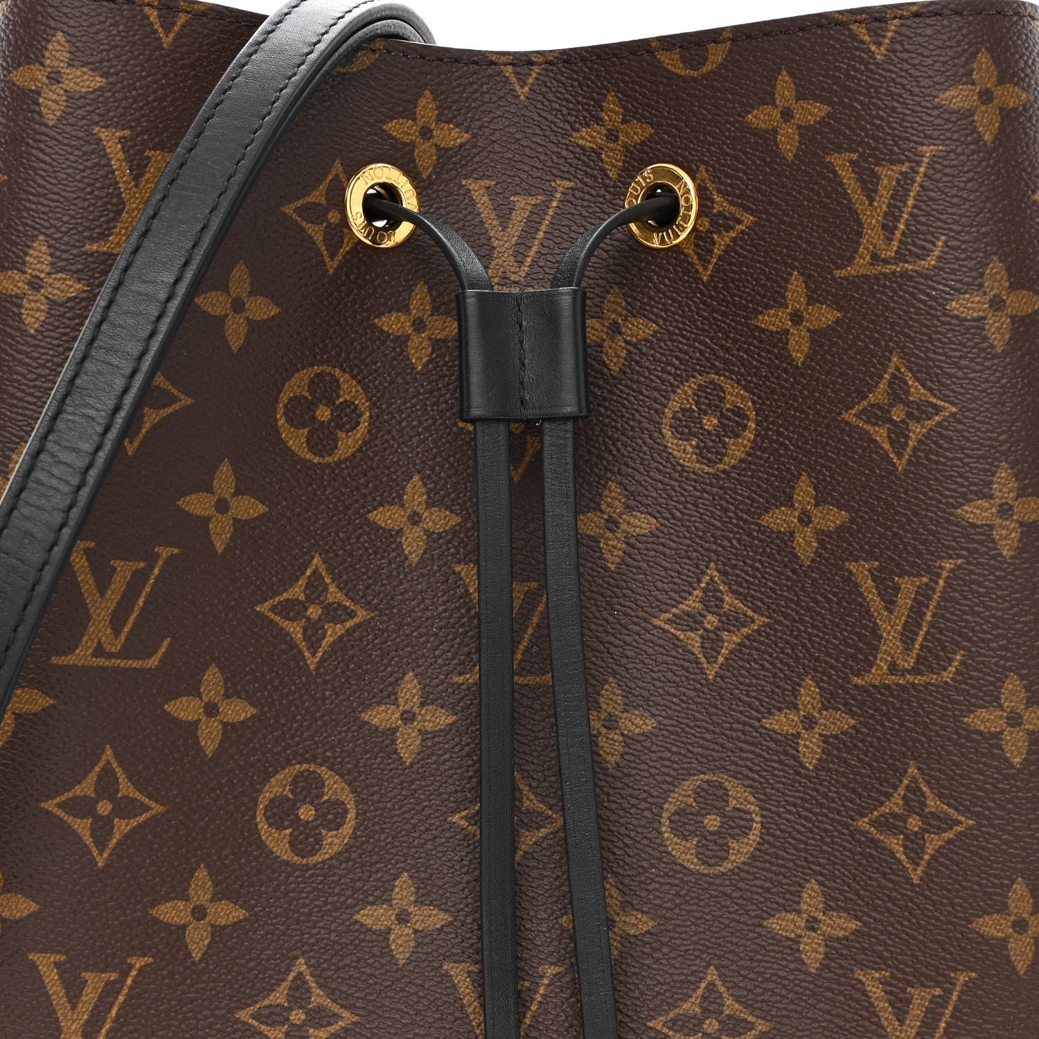 Louis Vuitton Monogram Neonoe MM Black 7 of 10