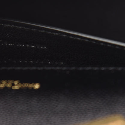 Saint Laurent Grain De Poudre Small Monogram Kate Satchel Black 7 of 8