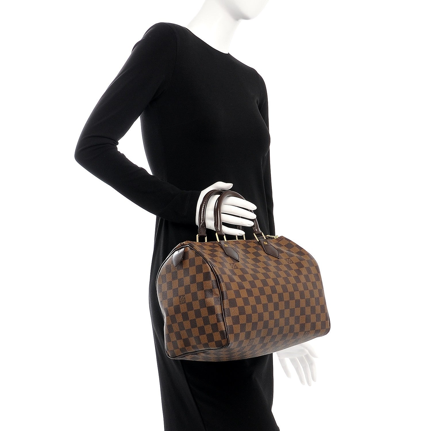 Louis Vuitton Damier Ebene Speedy 30 2 of 7