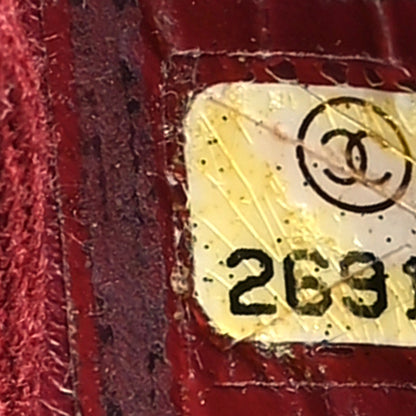 Chanel Calfskin Stitched Flap Red 7 of 12