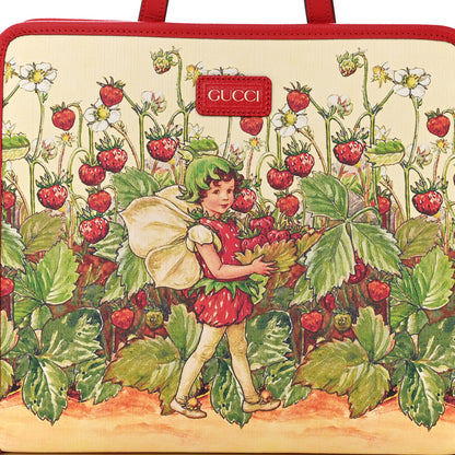 Gucci Coated Canvas Love Parade Kids Strawberry Fairy Tote Multicolor 9 of 12