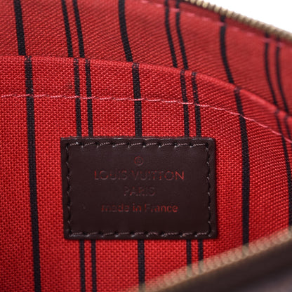 Louis Vuitton Damier Ebene Neverfull MM GM Pochette 6 of 8