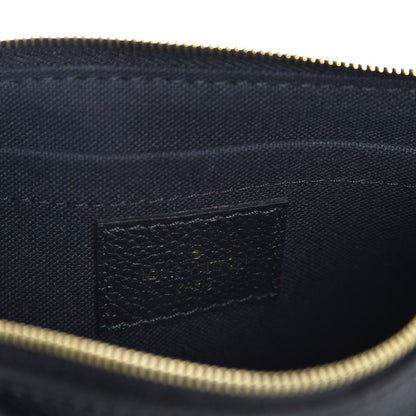 Louis Vuitton Monogram Pallas Clutch Black 6 of 9