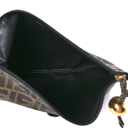 Fendi Zucca Spalmati Zip Pouch Tobacco 5 of 13