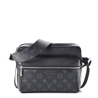 Louis Vuitton Taiga Monogram Eclipse Outdoor Messenger Black 1 of 11