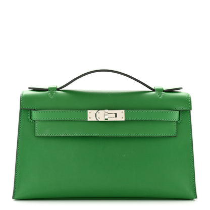 Hermes Swift Kelly Pochette Clutch Bambou 1 of 11