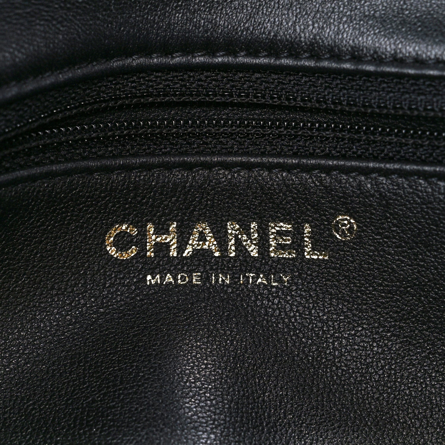 Chanel Lambskin Quilted Pearl CC Flap Clutch Black 6 of 12