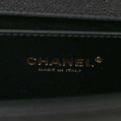 Chanel Caviar Quilted Medium Boy Flap Black 6 of 11