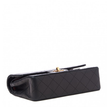 Chanel Lambskin Quilted Small Double Flap Black 3 of 9
