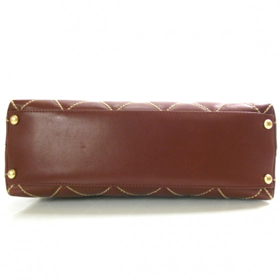 Leather Quilted Surpique Hobo