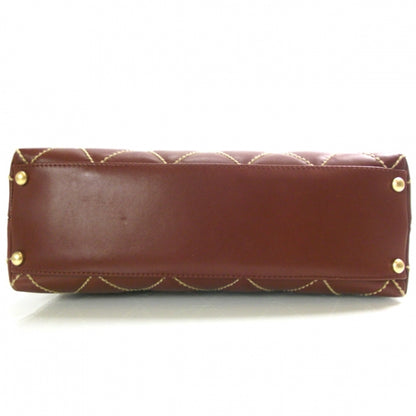 Chanel Leather Quilted Surpique Hobo 6 of 11