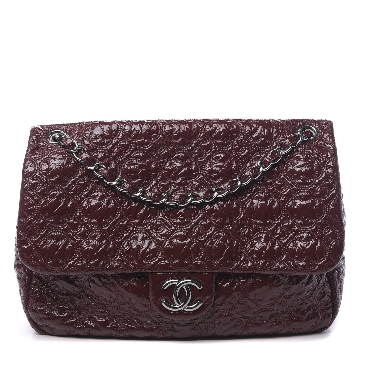 Vinyl Rock In Moscow Single Flap Dark Red