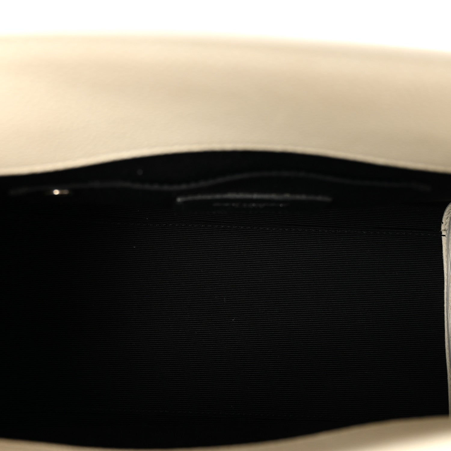 Saint Laurent Grained Calfskin Baby Sac De Jour White 5 of 10