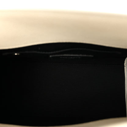 Saint Laurent Grained Calfskin Baby Sac De Jour White 5 of 10