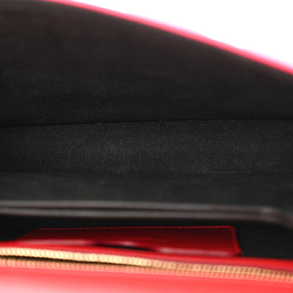 Alexander McQueen Lambskin Quilted Knuckle Shoulder Bag Fuchsia 5 of 14