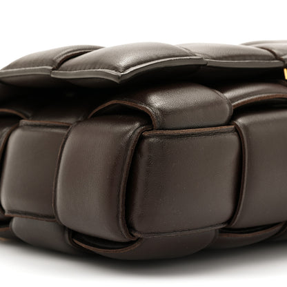 Bottega Veneta Lambskin Maxi Intreccio Padded Chain Cassette Crossbody Bag Fondant 8 of 11